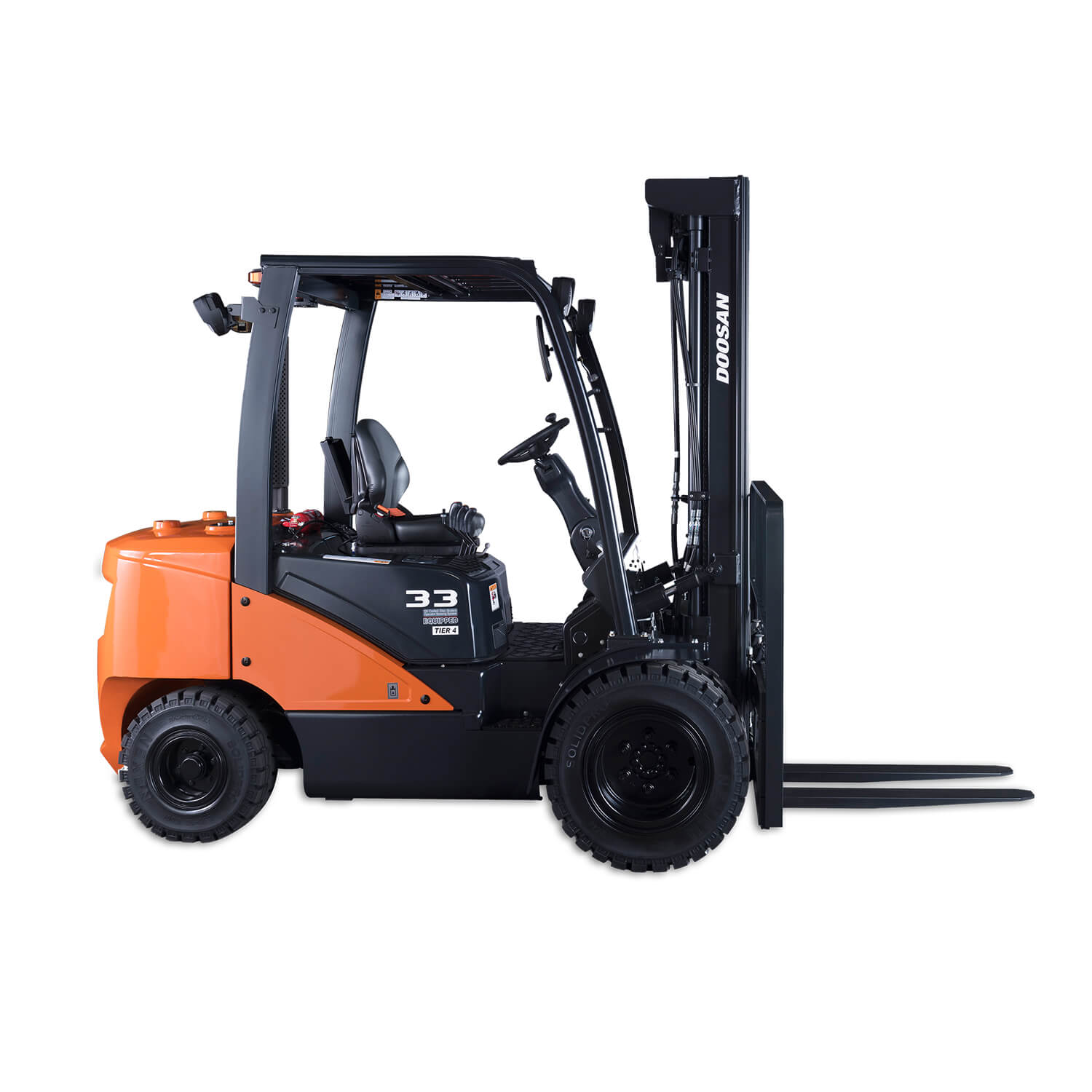 Doosan 5-Series 1.5 – 2.0 Tonne Diesel Forklift Trucks