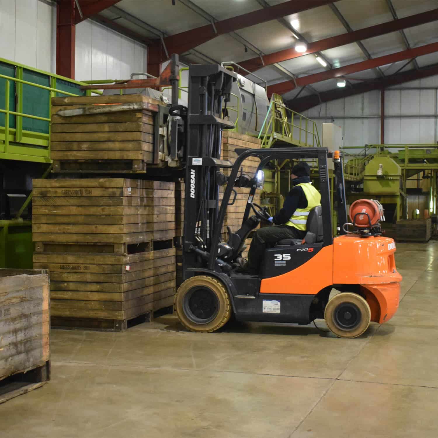 7-Series 2 – 3.5 Tonne LPG Forklift Trucks Doosan lifting