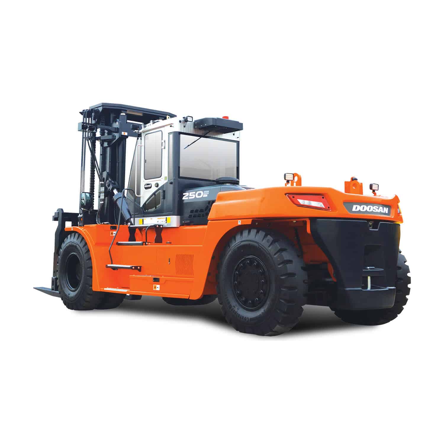 3/4 Angle Doosan 7-series 10-25 tonne Diesel Forklift