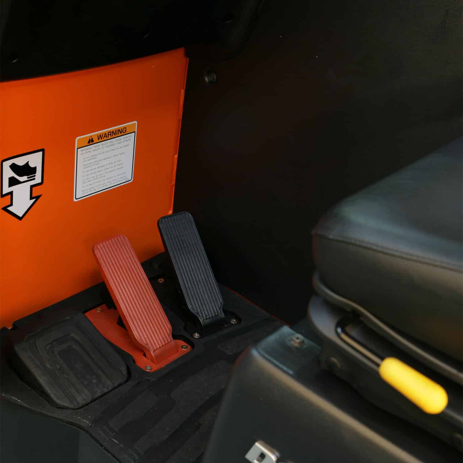 detail of Doosan Reach Trucks