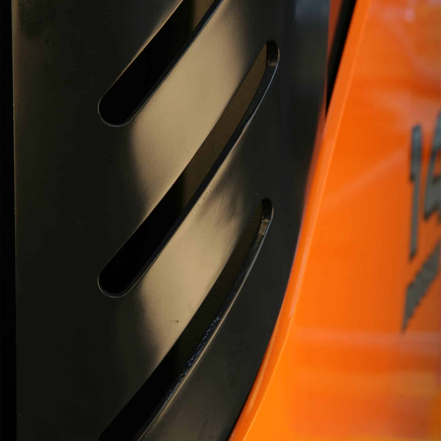 close up Doosan Reach Trucks