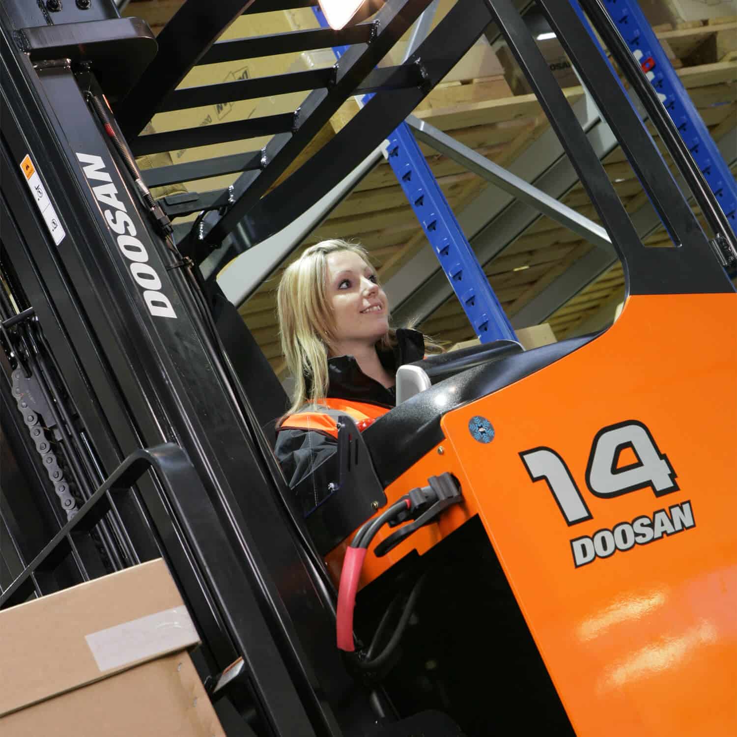 operating Doosan Reach Trucks