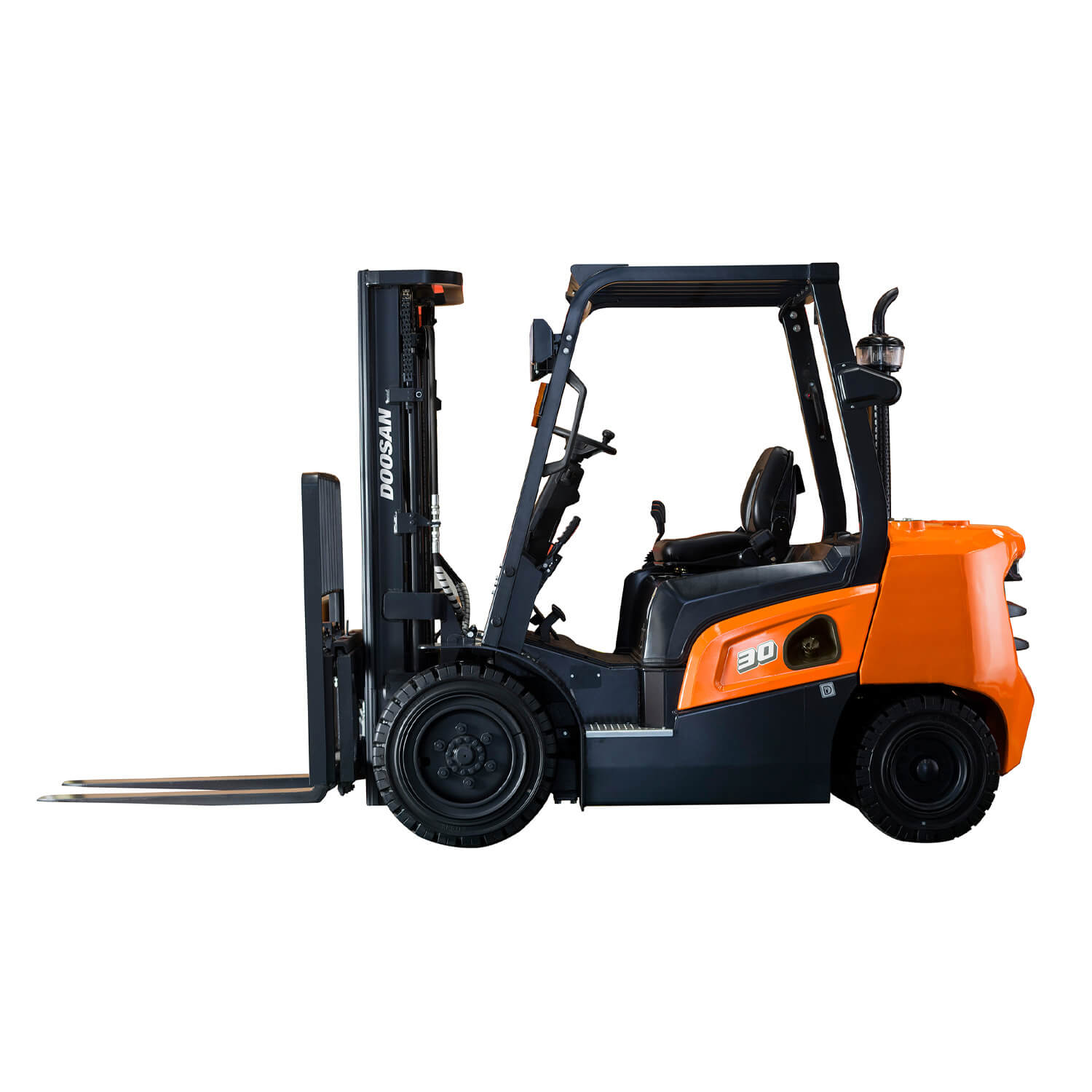 Doosan NX Plus Series Forks Lowered - KS Lift Trucks