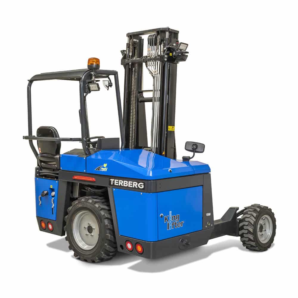 Terberg High Power Kinglifter Truck: TKS/TKM Rear 3/4 Angle