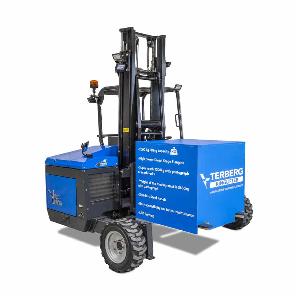 Terberg High Power Kinglifter Truck: TKS/TKM Rear View