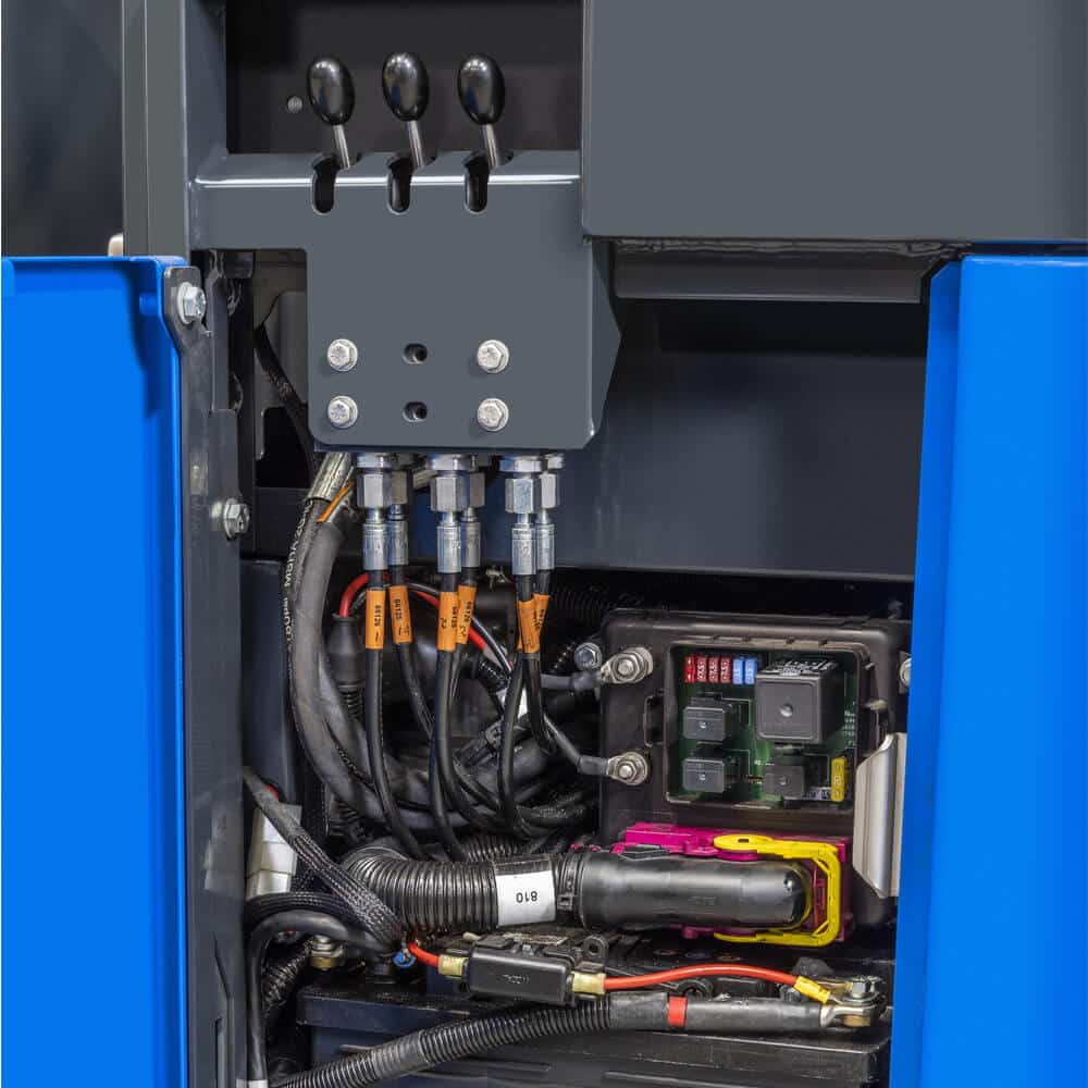 Terberg High Power Kinglifter Truck Electrics Compartment