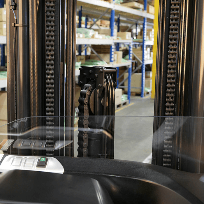 warehouse Doosan Reach Trucks